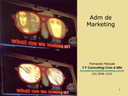 Slide 1 - TFS Comunicação & Marketing