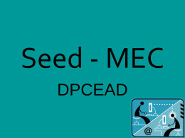 Seed - MEC - Portal do Professor