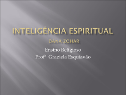 Inteligência Espiritual - Ensino Religioso (APOSTILA PARA ESTUDO)