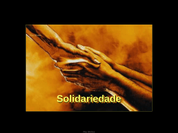 Apresentação - Solidariedade