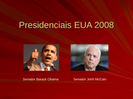 Presidenciais EUA 2008