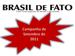Campanha de Setembro 2011