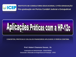 Aplicações Práticas com a HP12C