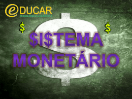 Sistema monetario.