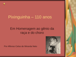 Pixinguinha – 110 ans