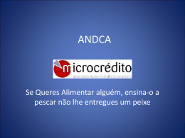 ANDCA microcrédito