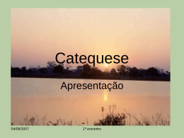 Catequese on line