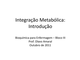 Integração metabólica