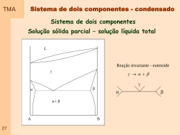 Sistema de dois componentes - condensado