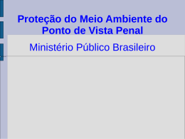 O Brasil - MPAmbiental