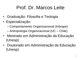 Prof. Drd. Marcos Leite