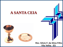 Santa Ceia – Curso de Teologia DISCA
