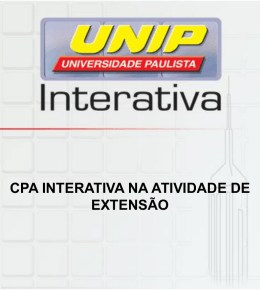 Breve Histórico - UNIP Interativa