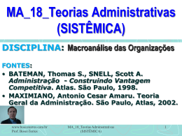 MA_18_Teorias_Administrativas_SISTEMICA
