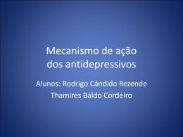 drogas antidepressivas
