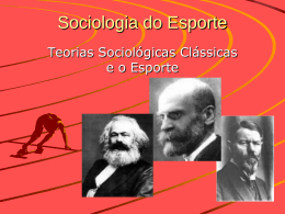 Sociologia do Esporte