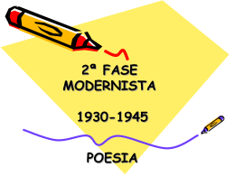 Modernismo - 2ª Fase