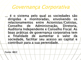 Governança Corporativa2006direito