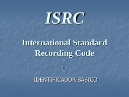 Slides ISRC