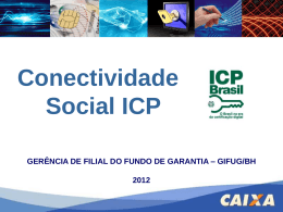 CONECTIVIDADE SOCIAL – ICP - sicepot-mg