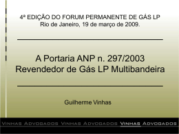 Portaria ANP n. 297/2003.