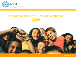 Apresentação CISV Brasil