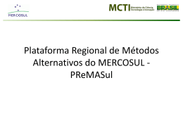 Plataforma Regional de Métodos Alternativos do