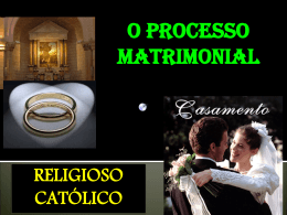 Processo matrimonial religioso católico