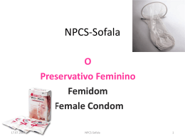 USO CORRECTO DO PRESERVATIVO FEMININO