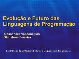 Evolucao e Futuro das Linguagens de Programacao