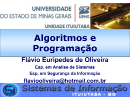 UEMG Universidade do Estado de Minas Gerais