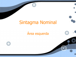 sintagma -areaesquerda