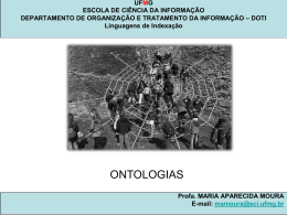 ONTOLOGIA - Maria Aparecida Moura