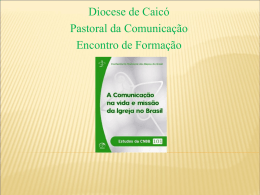 Slide 1 - Diocese de Caicó
