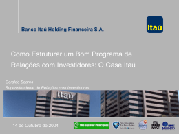 Banco Itaú Holding Financeira SA