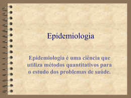 aula: epidemiologia