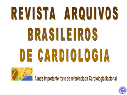 Book Comercial Revista ABC - Sociedade Brasileira de Cardiologia