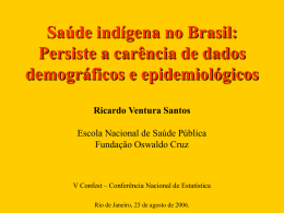 Saúde indígena no Brasil