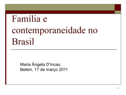 Família e Modernidade no Brasil