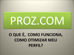 O ProZ.com – a equipe