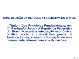 Slide 1 - Comitê das Rotas de Integração da América do Sul