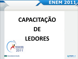 ENEM 2011 - CESPE / UnB