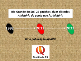 PGQP 20 anos trabalhando para ampliar a sustentabilidade do Rio