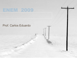 09 - ENEM - Professor Carlos - Física