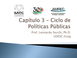 Ciclo de Politicas Publicas