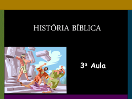 HISTÓRIA BÍBLICA - Global Training Resources