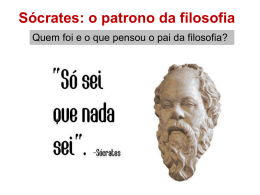 Sócrates: o patrono da filosofia