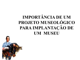 Palestra: Museu Nacional de Enfermagem do Brasil Ana Néri