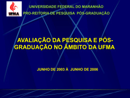 2006 - Universidade Federal do Maranhão