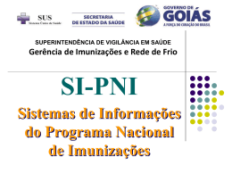 Sistema de Informação do PNI